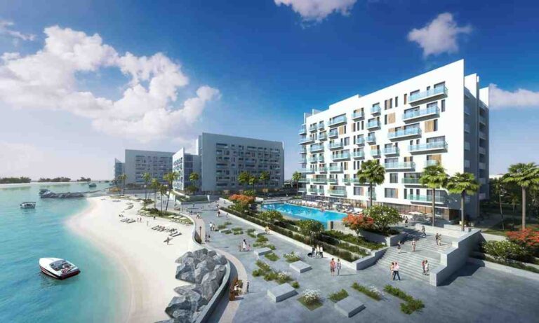 Water Edge Yas Island Abu Dhabi Balcony Apartment for Rent