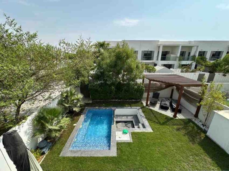Cedars Yas Acres Townhouse for Rent | Private Pool