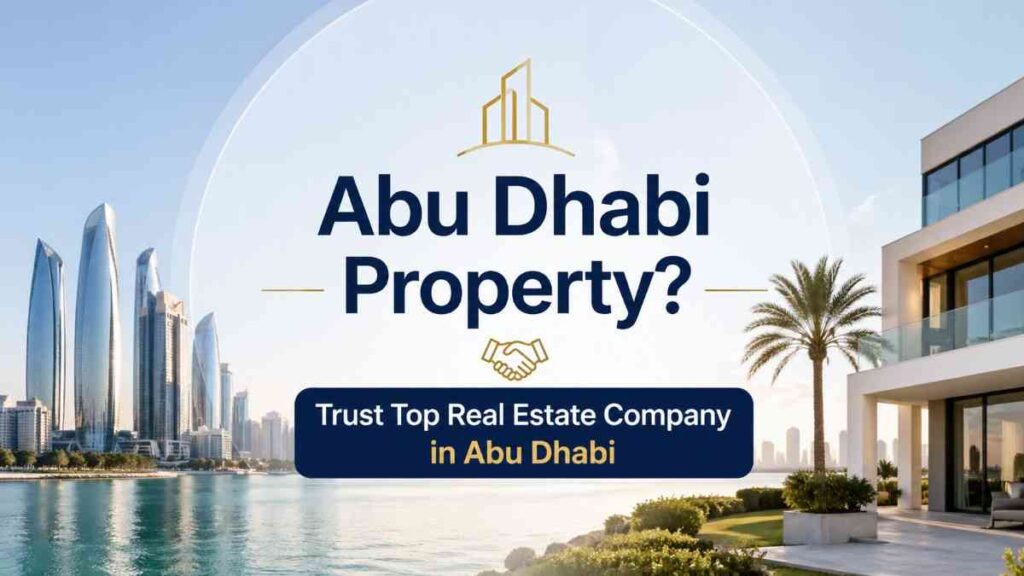 Abu Dhabi Property? Trust Top Real Estate Company in Abu Dhabi