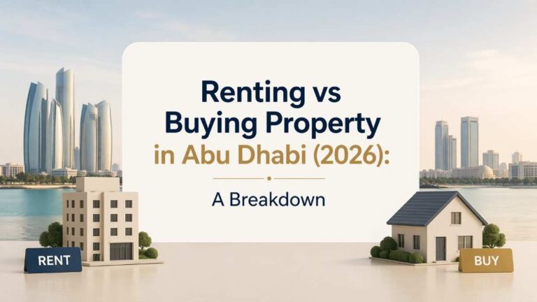 Renting vs Buying Property in Abu Dhabi (2026) A Breakdown