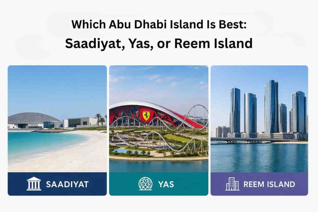 Which Abu Dhabi Island Is Best: Saadiyat, Yas, or Reem Island