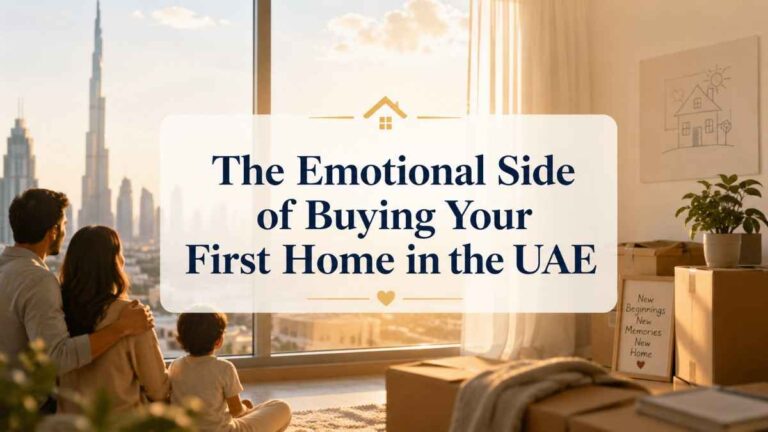 The Emotional Side of Buying Your First Home in the UAE