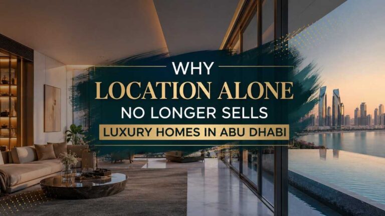 Why Location Alone No Longer Sells Luxury Homes in Abu Dhabi