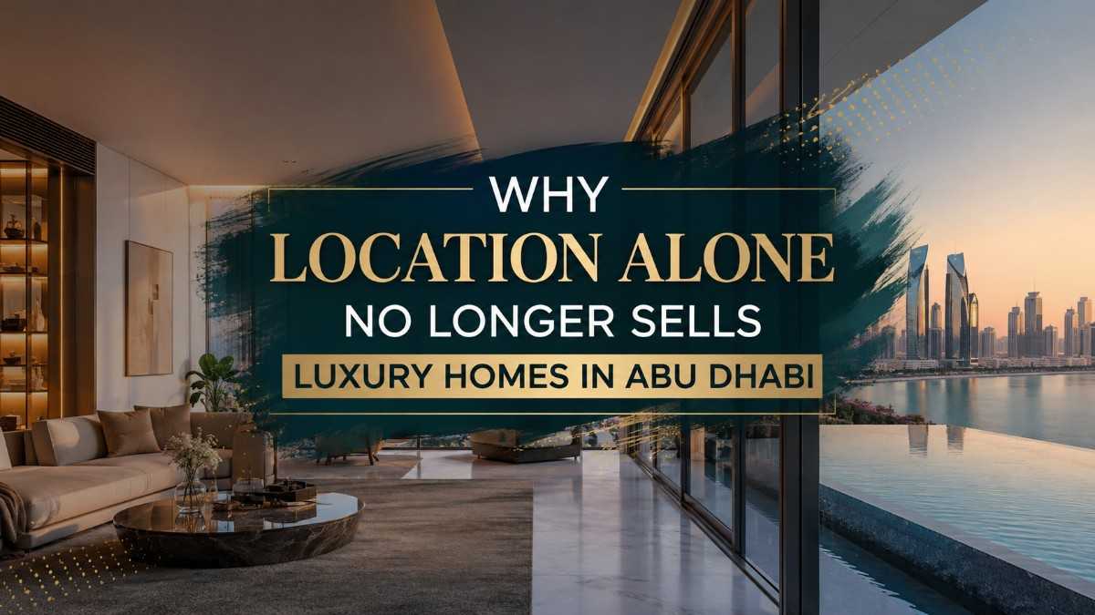 Why Location Alone No Longer Sells Luxury Homes in Abu Dhabi