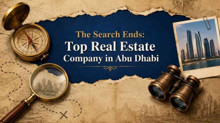 The Search Ends: Top Real Estate Company in Abu Dhabi