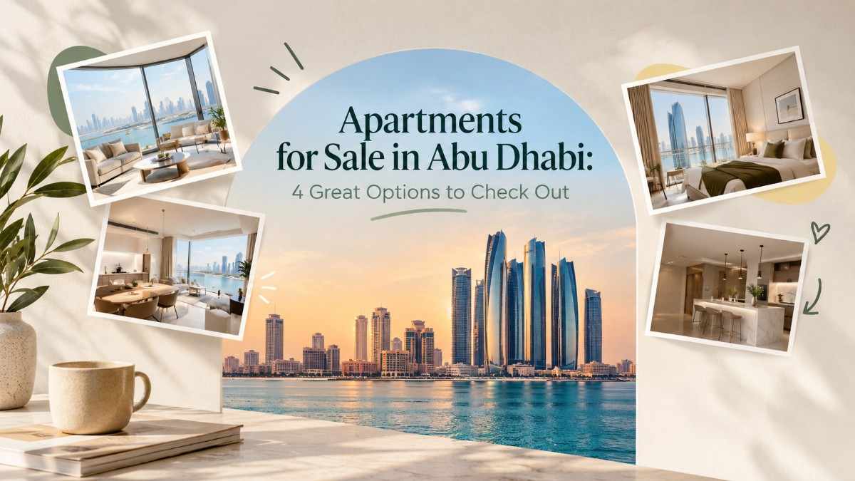 Apartments for Sale in Abu Dhabi: 4 Great Options to Check Out