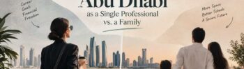 Buying Property in Abu Dhabi as a Single Professional vs. a Family