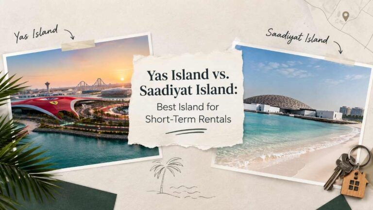 Yas Island vs. Saadiyat Island: Best Island for Short-Term Rentals