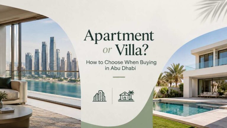 Apartment or Villa? How to Choose When Buying in Abu Dhabi