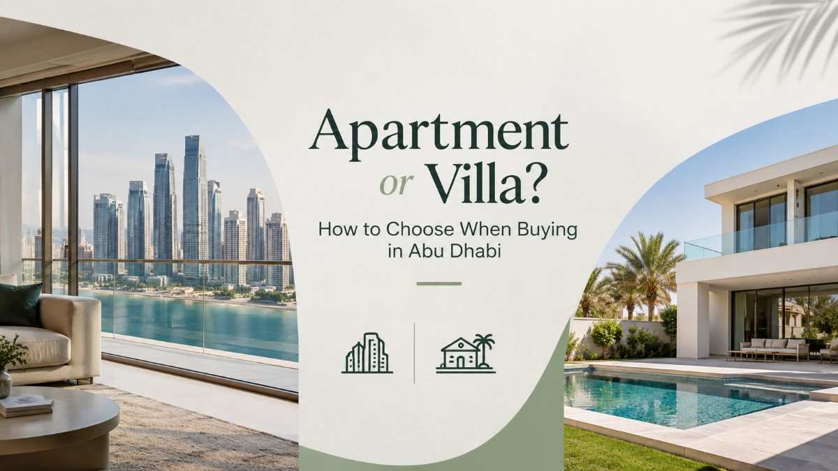 Apartment or Villa? How to Choose When Buying in Abu Dhabi