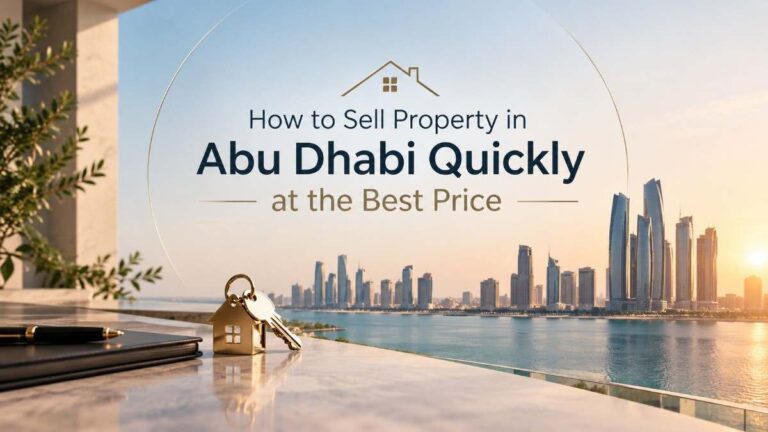 How to Sell Property in Abu Dhabi Quickly at the Best Price